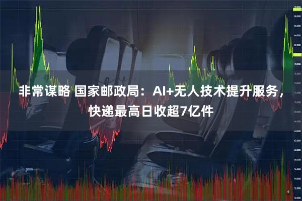 非常谋略 国家邮政局：AI+无人技术提升服务，快递最高日收超7亿件